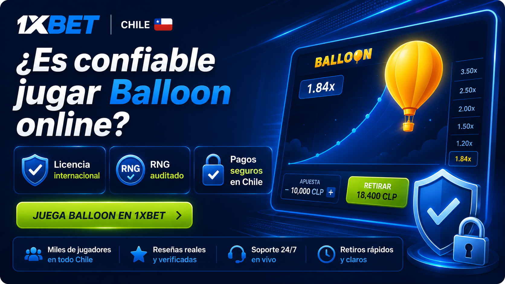 ¿Es confiable jugar Balloon online?