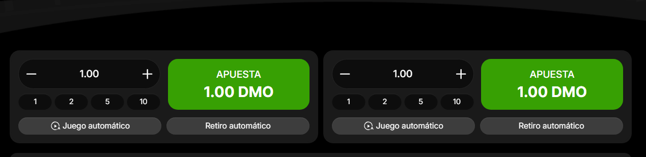 Apuesta Automática y Retiro Automático